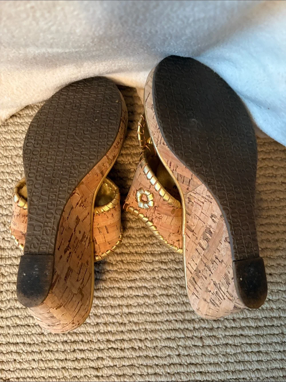Jack Rogers Cork Wedges